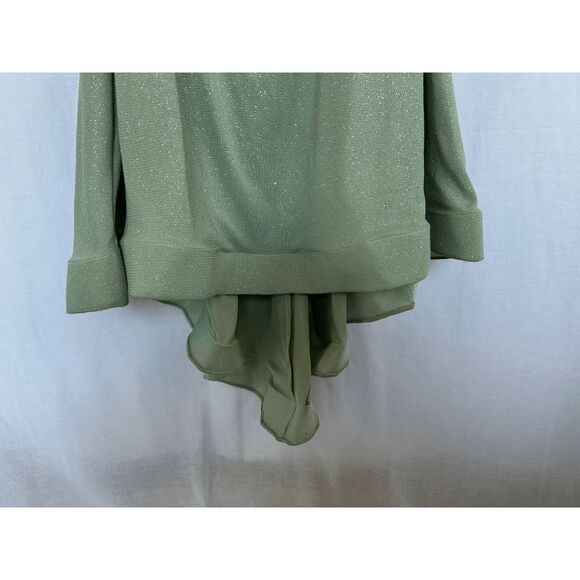 Windsor Prom/Formal/Bridesmaid Dress, Sage Green Size 3/4? Long, Open Back - Picture 7 of 11